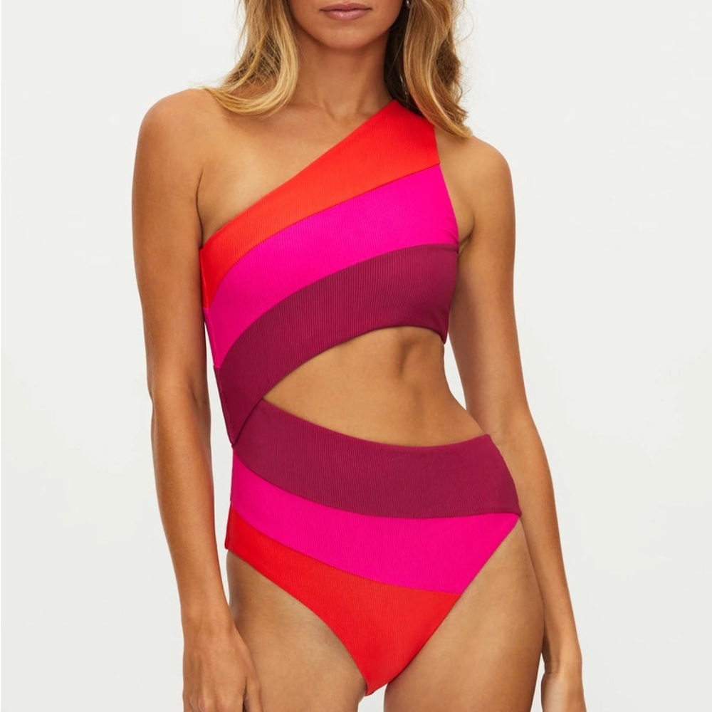 NWT Beach Riot Joyce One-Piece Cutout Swimsuit